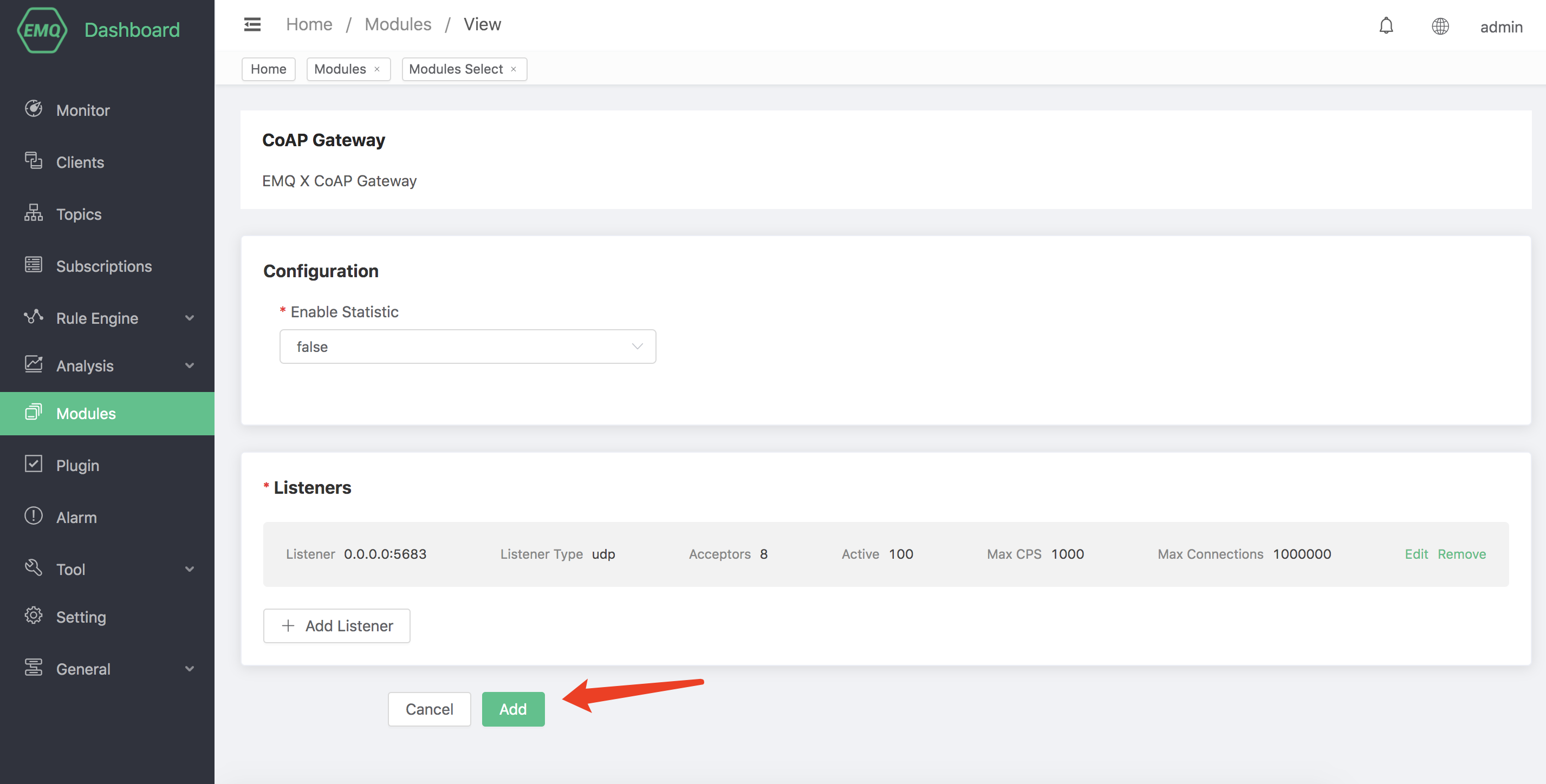 Complete CoAP Protocol Gateway