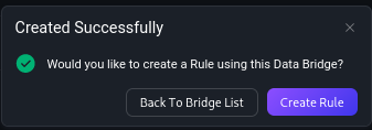 Creating a rule for GCP PubSub Bridge