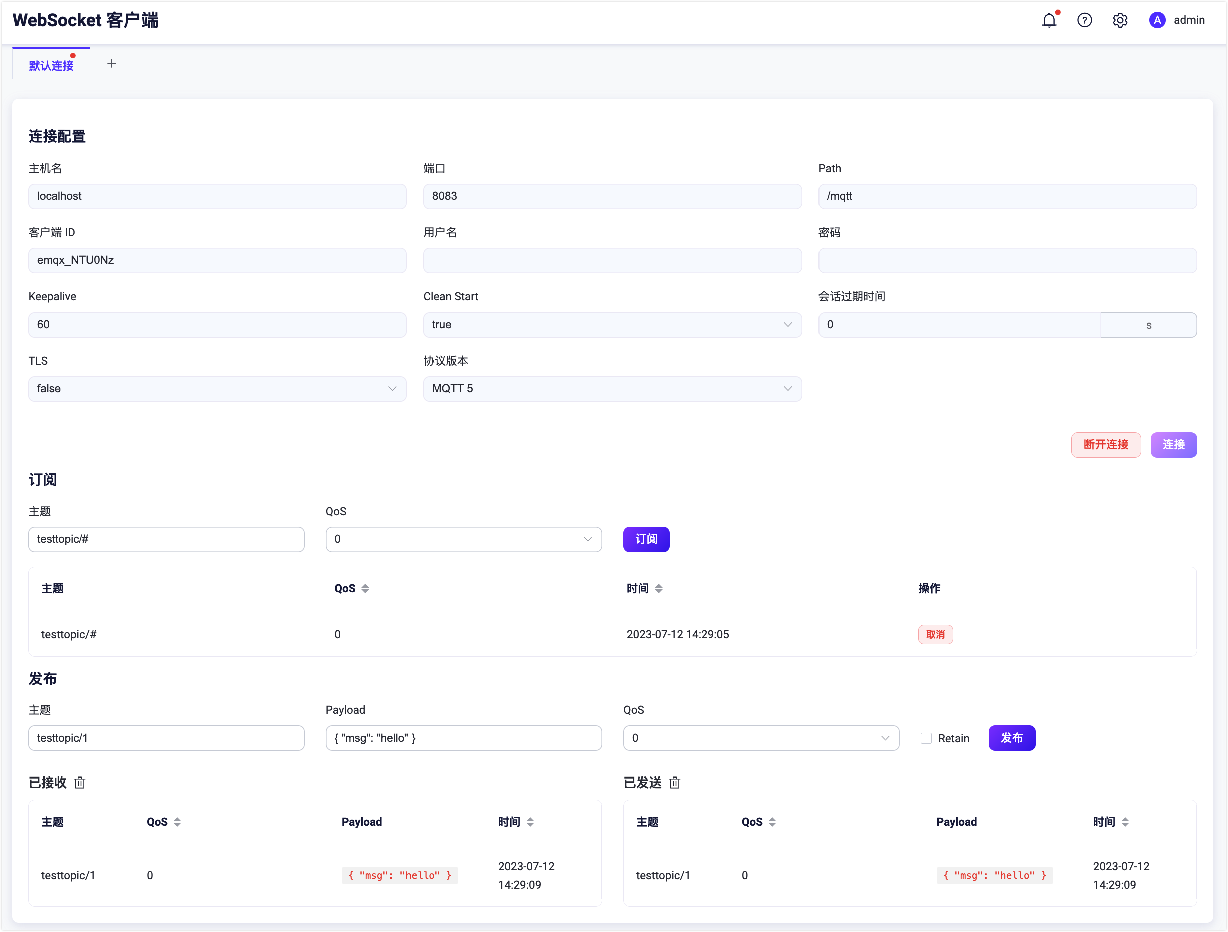 websocket-client